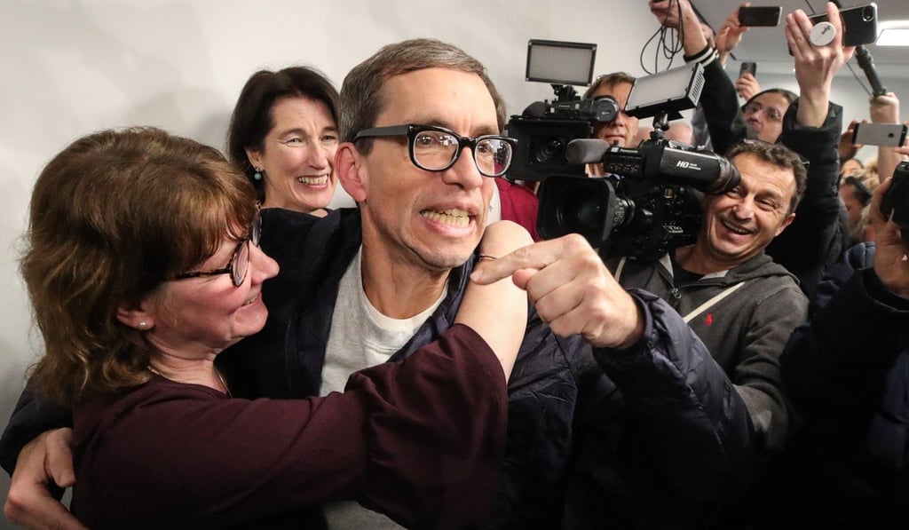 Soering at Frankfurt Airport in Germany. Photo: EPA