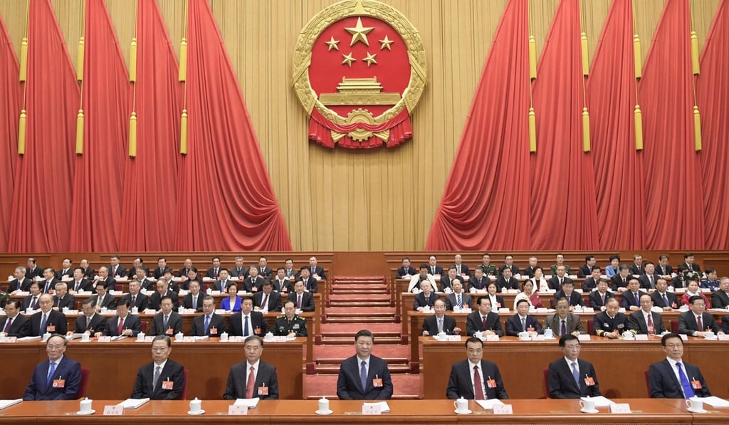 Women made up just one-quarter of the National People’s Congress last year. Photo: Xinhua Women made up just one-quarter of the National People’s Congress last year. Photo: Xinhua