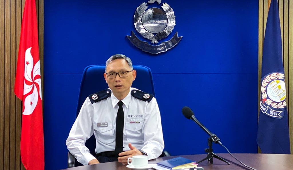 Cheuk Hau-yip said PolyU was no humanitarian crisis. Photo: Christy Leung