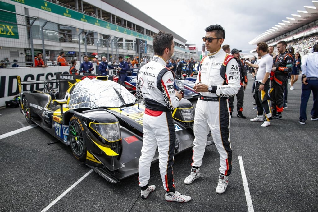 Tung Ho-pin on the track