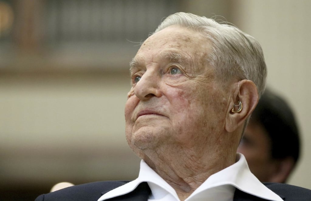 George Soros, founder and chairman of the Open Society Foundations, plays a key part in conservative efforts to defend US President Donald Trump ahead of a looming impeachment vote. Photo: Ronald Zak/AP Photo