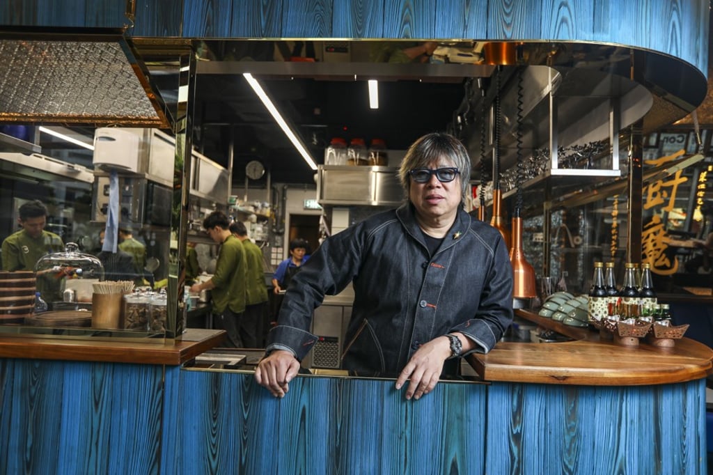 Michelin-star chef Alvin Leung in his Wan Chai restaurant. Photo: Xiaomei Chen