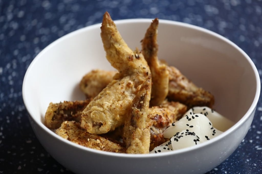 Szechuan chicken wings from Happy Paradise in Central. Photo: Jonathan Wong