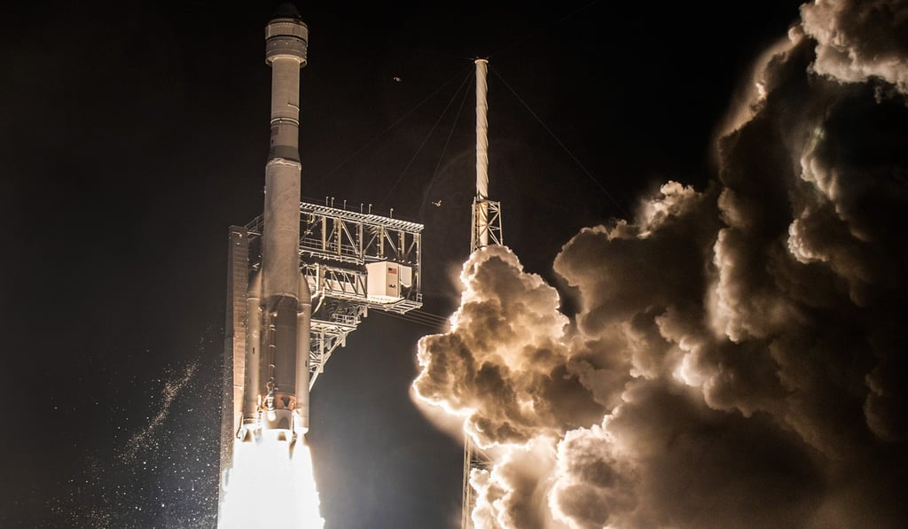 The Boeing Starliner during its launch. Photo: dpa
