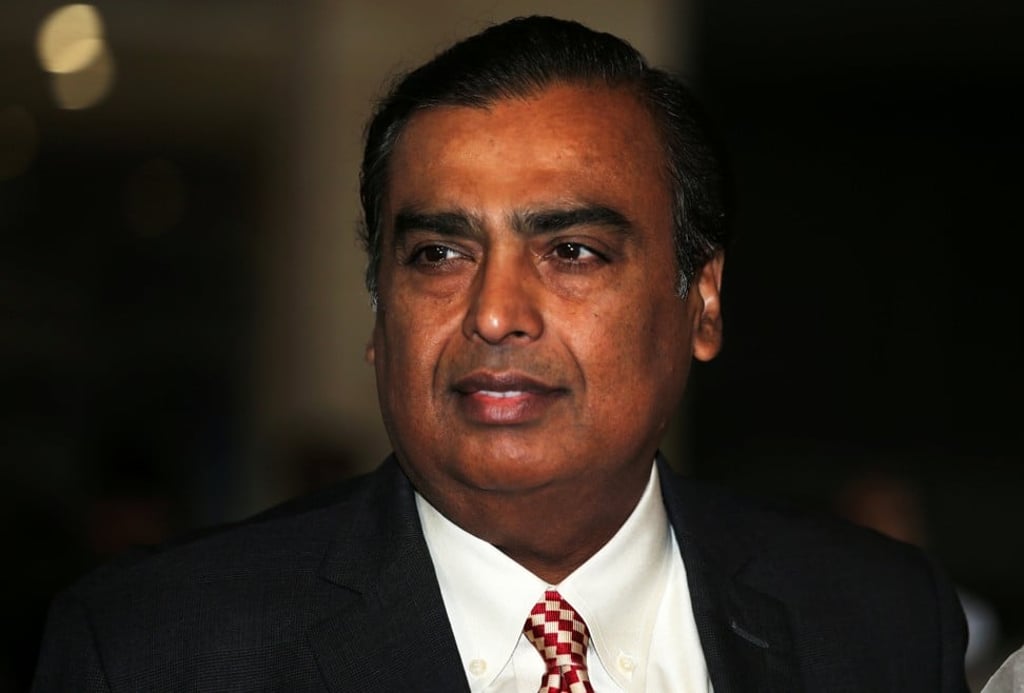 Mukesh Ambani, chairman and managing director of Reliance Industries, in Mumbai, India. Photo: Francis Mascarenhas/Reuters