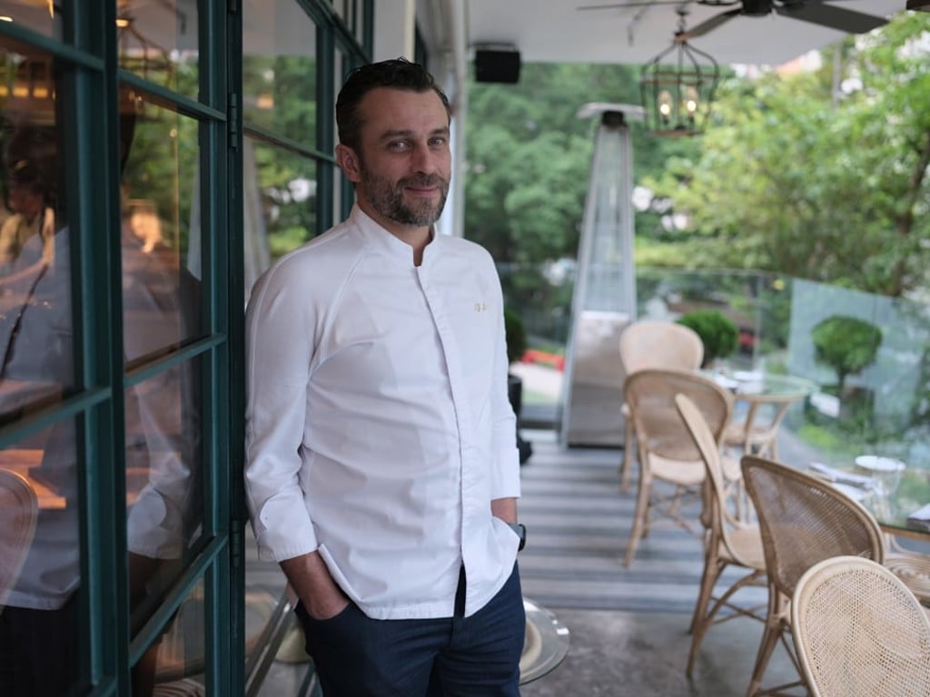 Franck-Elie Laloum, executive chef of Louise, grew up in Provence, France. Photo: Tory Ho