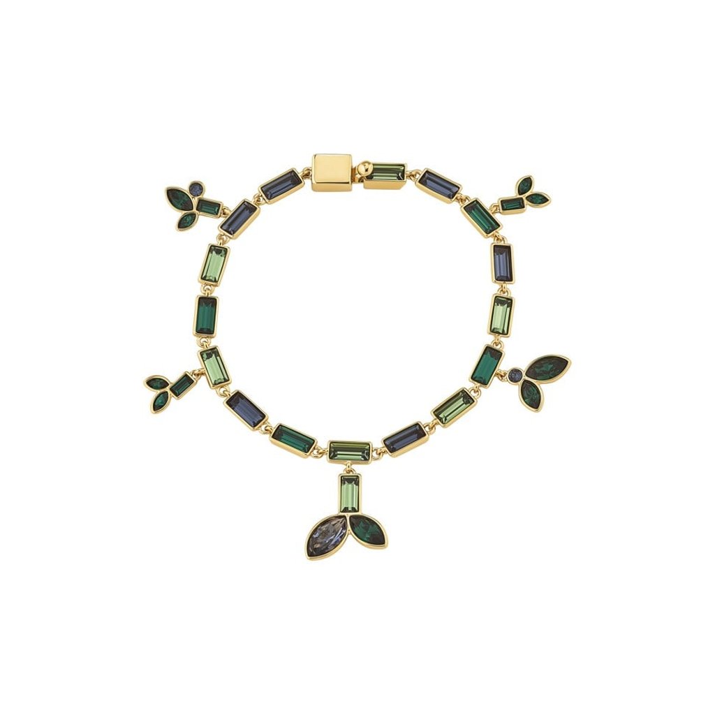 A bracelet from Susan Rockefeller and Swarovski’s collaboration. A bracelet from Susan Rockefeller and Swarovski’s collaboration.