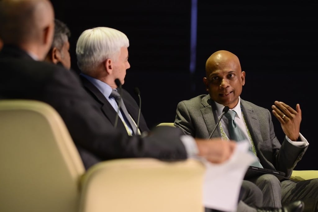 Promod Dass (right), deputy CEO of RAM Holdings, says Sarawak Energy’s plan to lead the renewable energy conversation over the next decade reflects the growing awareness of environmental, social and governance risk and sustainability in Malaysia.