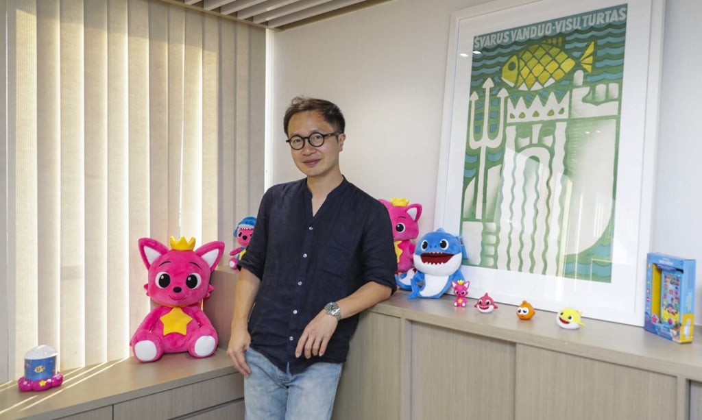 Ryan Lee Seung-kyu, chief financial officer and co-founder of the South Korean company SmartStudy, responsible for creating the viral children’s hit Baby Shark Song, at New Mandarin Plaza in East Tsim Sha Tsui on 16 July 2019. His family’s wealth is estimated at US$125 million. Photo: May Tse