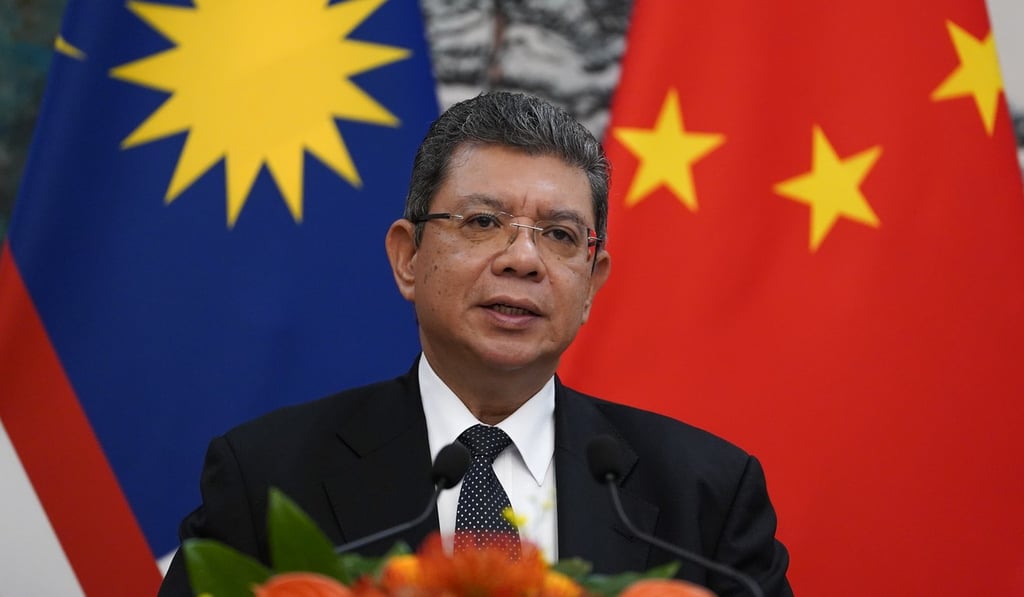 Malaysian Foreign Minister Saifuddin Abdullah has defended Kuala Lumpur’s extended continental shelf claim. Photo: EPA-EFE