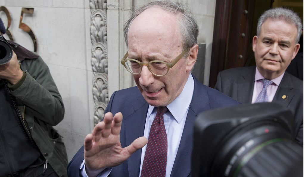 Former foreign secretary of Britain Malcolm Rifkind is one of the signatories to the letter to Carrie Lam. Photo: AFP Former foreign secretary of Britain Malcolm Rifkind is one of the signatories to the letter to Carrie Lam. Photo: AFP