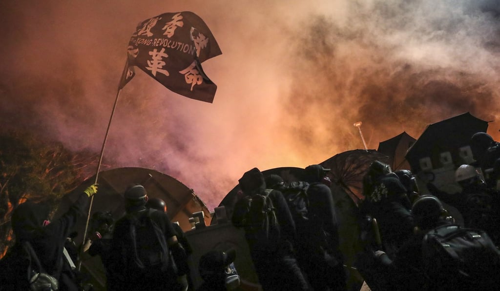 The worst days for tourist arrivals in November were when clashes broke out between radical protesters and police at Chinese University and Polytechnic University in Hong Kong. Photo: Sam Tsang