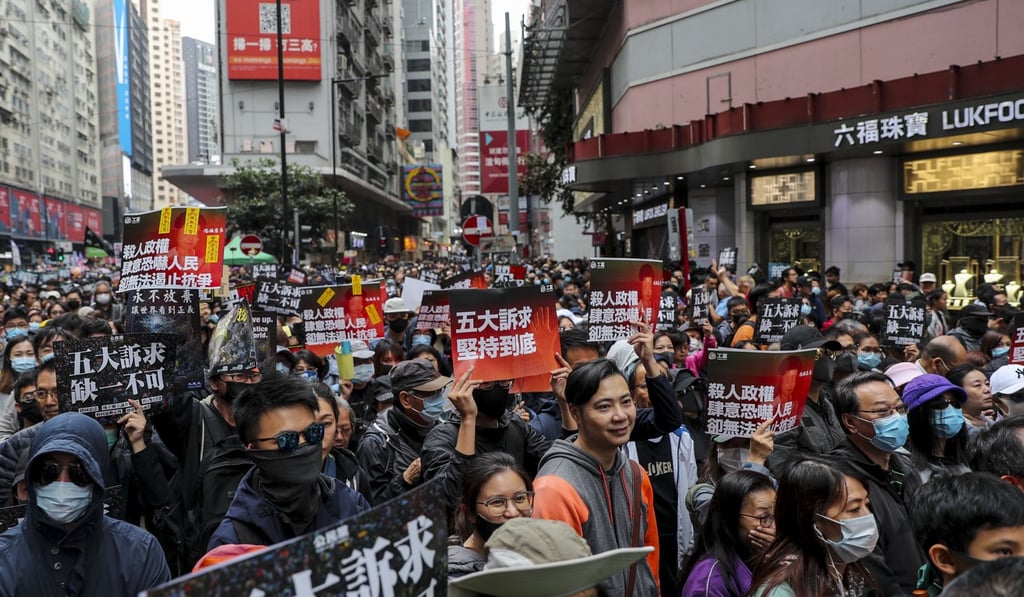 The protests, triggered by the now-withdrawn extradition bill, have morphed into a wider anti-government movement demanding greater democracy and accountability of police. Photo: Sam Tsang