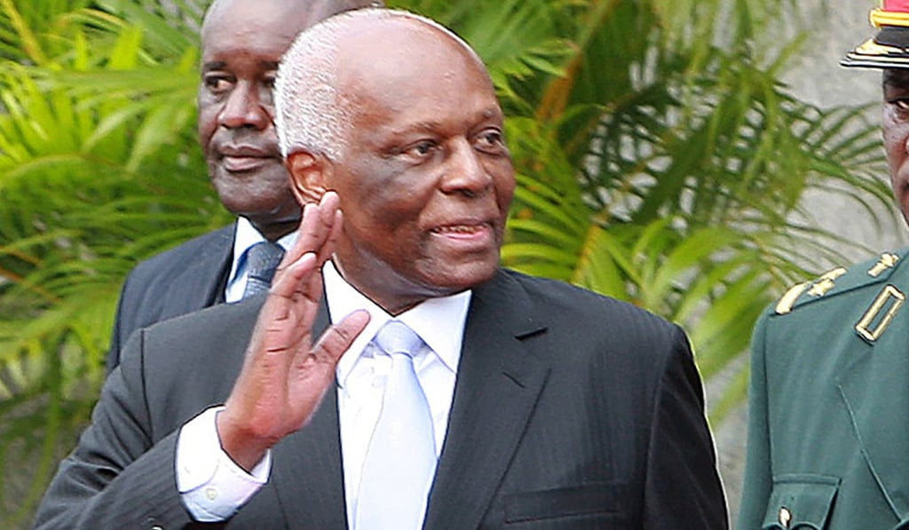 Former Angolan president Jose Eduardo dos Santos. File photo: AFP