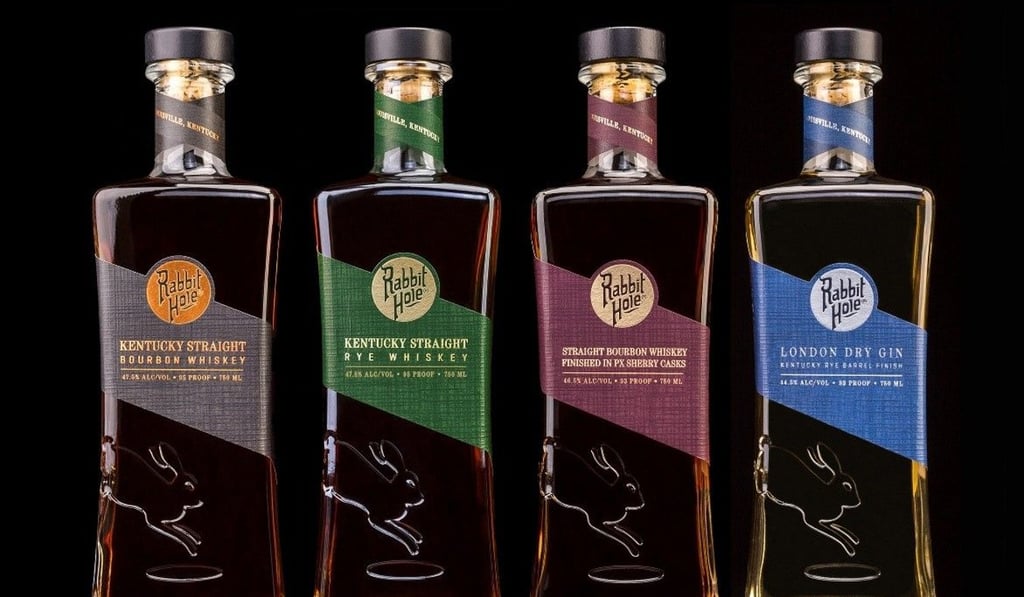 Spirits from Rabbit Hole Distillery, a craft distillery that was bought by drinks giant Pernod Ricard last year. Photo: Rabbit Hole Distillery