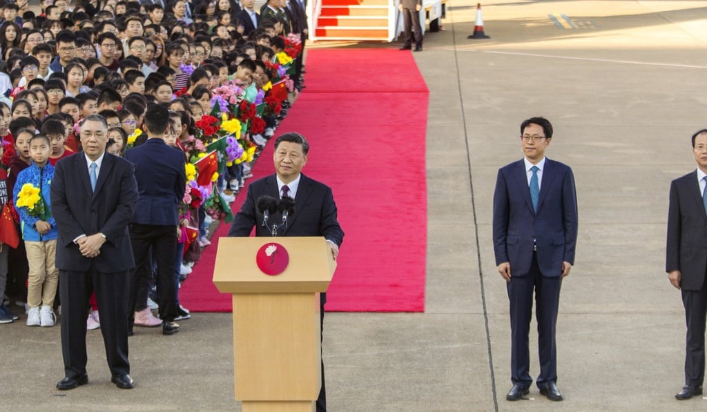 President Xi Jinping visited Macau last month to mark the 20th anniversary of its return to Chinese rule. Photo: Bloomberg
