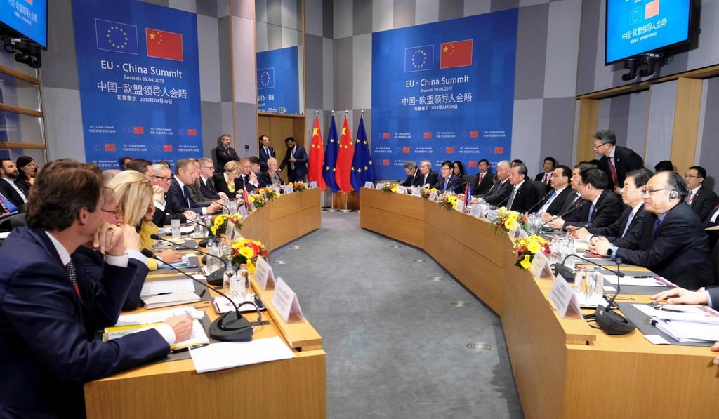 China is keen to boost ties with Europe amid rising tensions with the US. Photo: AFP China is keen to boost ties with Europe amid rising tensions with the US. Photo: AFP