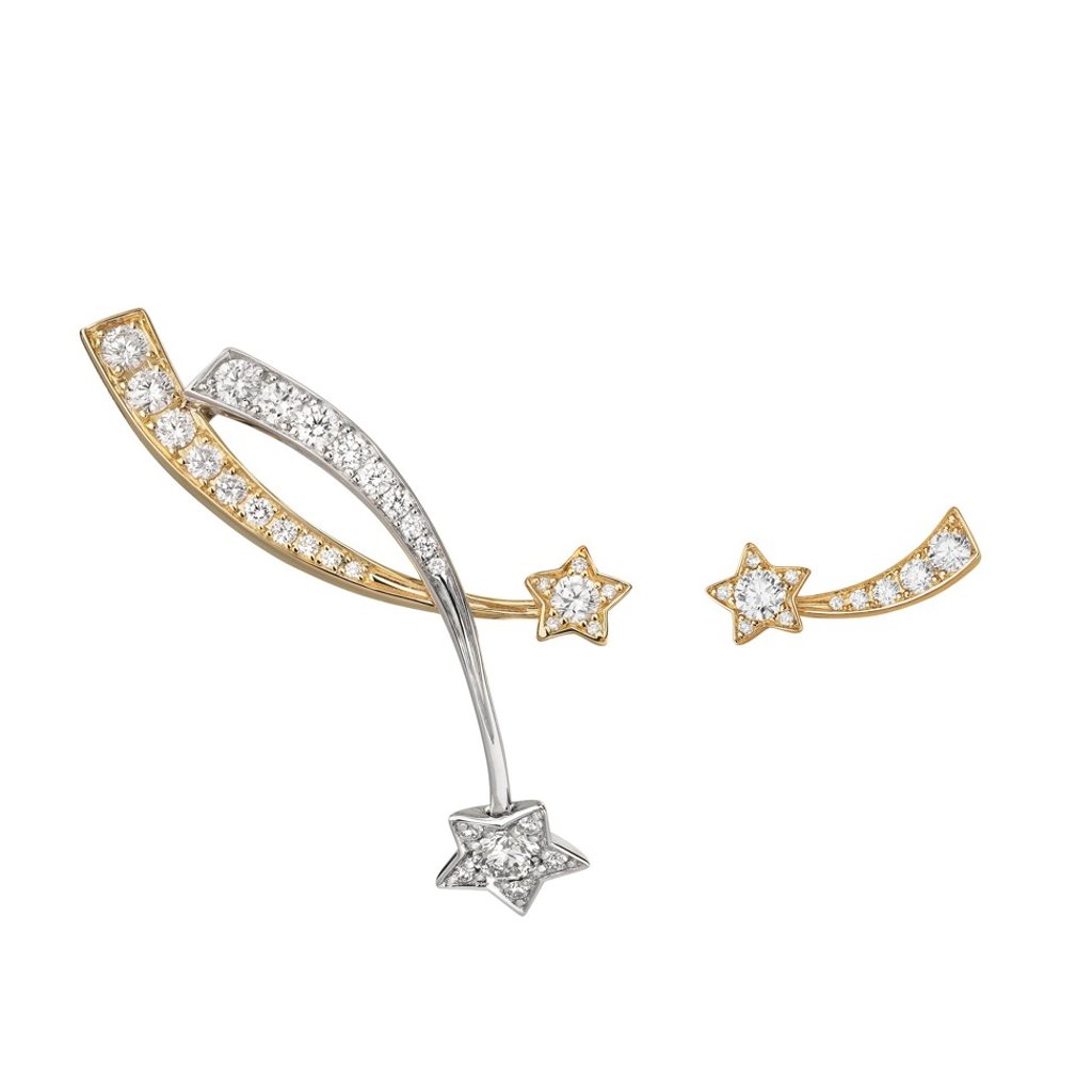 Chanel Comète Shooting Star earrings