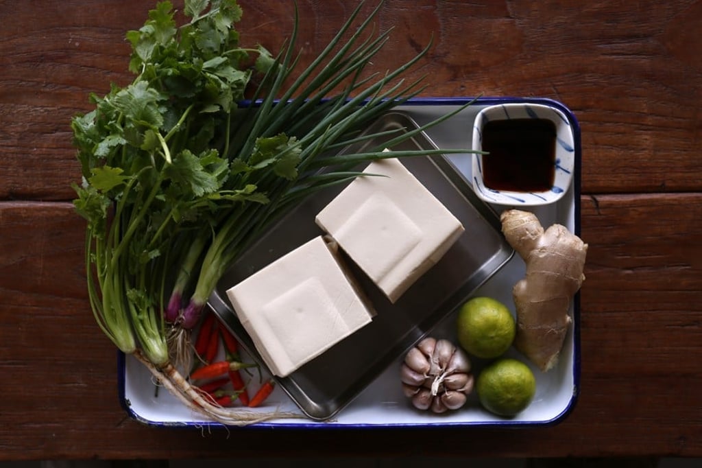 The ingredients for the dish. Photo: Jonathan Wong