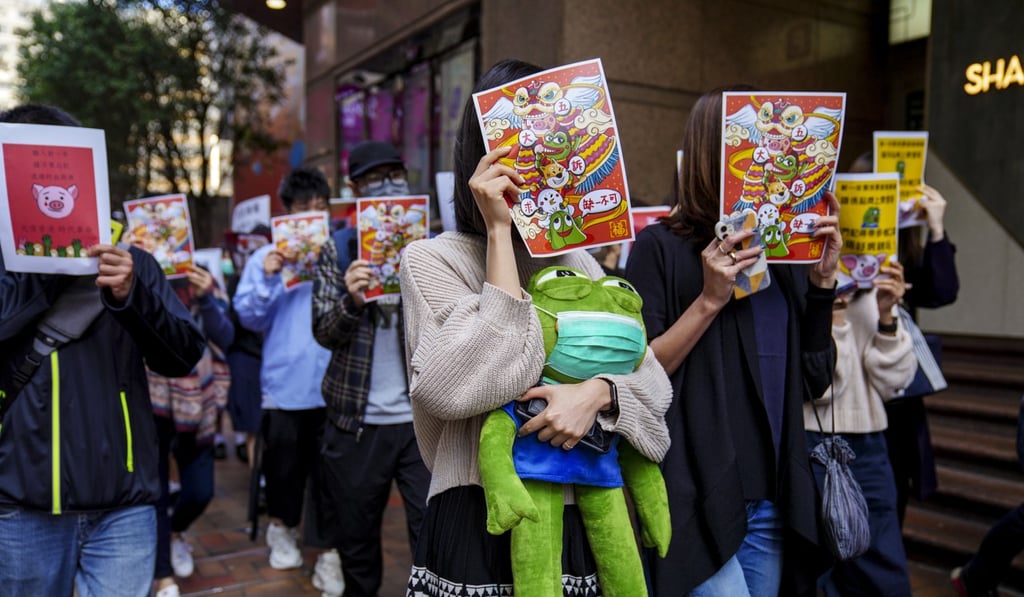 Some protesters in Causeway Bay called for independence for Hong Kong. Photo: Sam Tsang Some protesters in Causeway Bay called for independence for Hong Kong. Photo: Sam Tsang