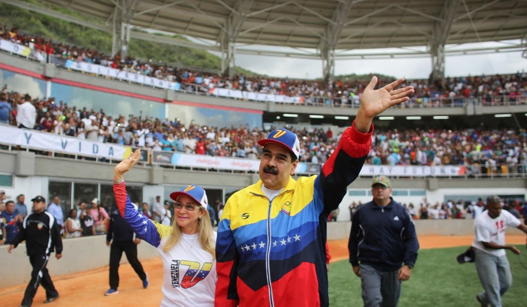 Venezuela's President Nicolas Maduro and his wife Cilia Flores. Photo: AFP Venezuela's President Nicolas Maduro and his wife Cilia Flores. Photo: AFP