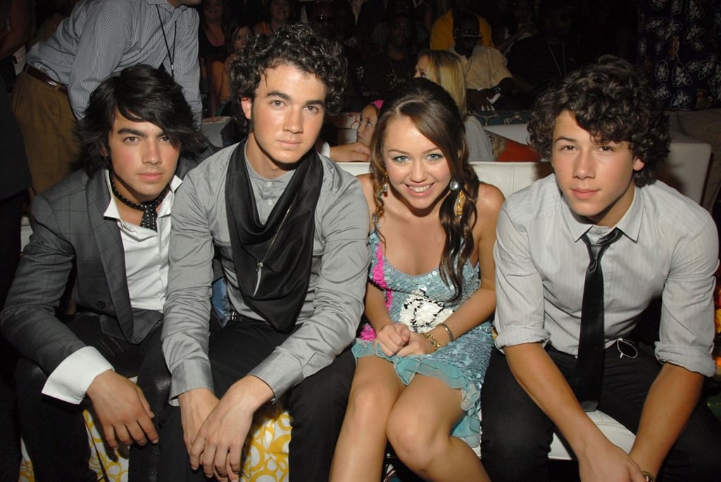 Nick Jonas (far right) was diagnosed with type one diabetes as a teen. Photo: Kevin Mazur