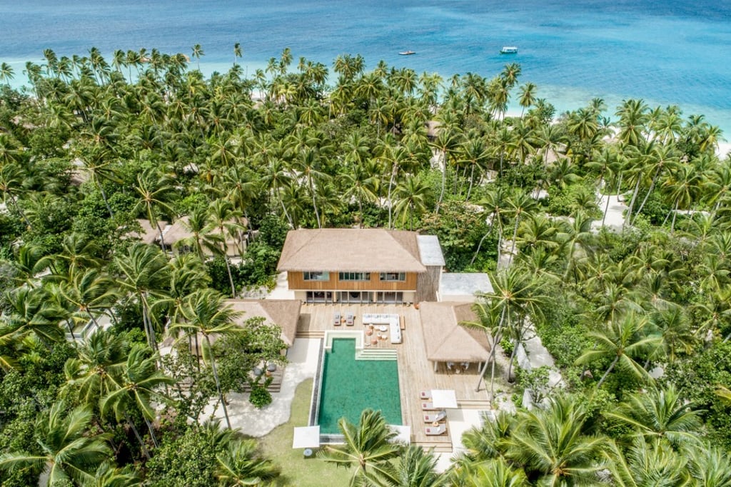 The royal beach residence at InterContinental Maldives Maamunagau Resort costs US$22,500 per night.