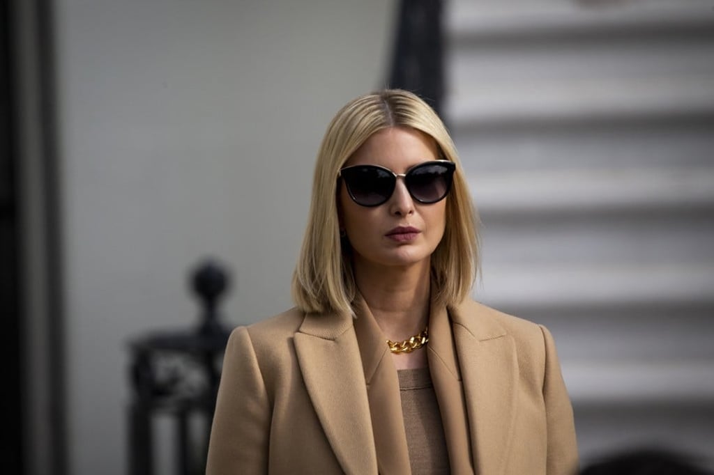 Ivanka Trump, senior adviser to US President Donald Trump, was criticised for her complete lack of appropriate qualifications. Photo: Bloomberg