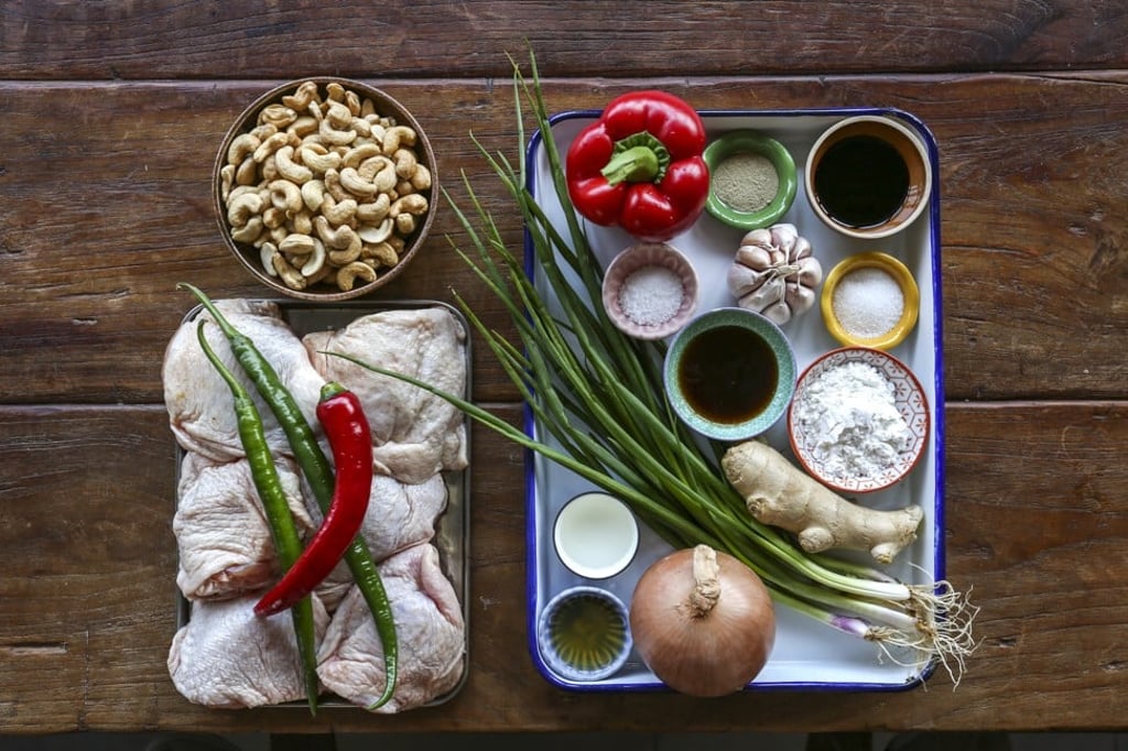 The ingredients for the dish. Photo: Jonathan Wong