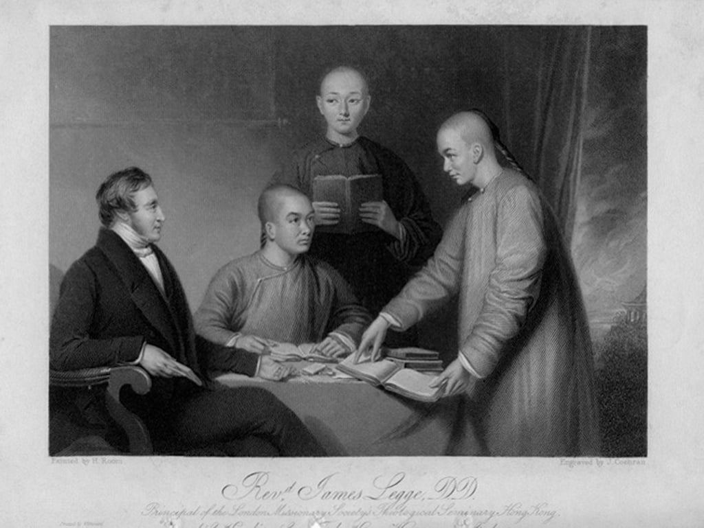 James Legge with Chinese students, by John Cochran. Photo: National Portrait Gallery London James Legge with Chinese students, by John Cochran. Photo: National Portrait Gallery London