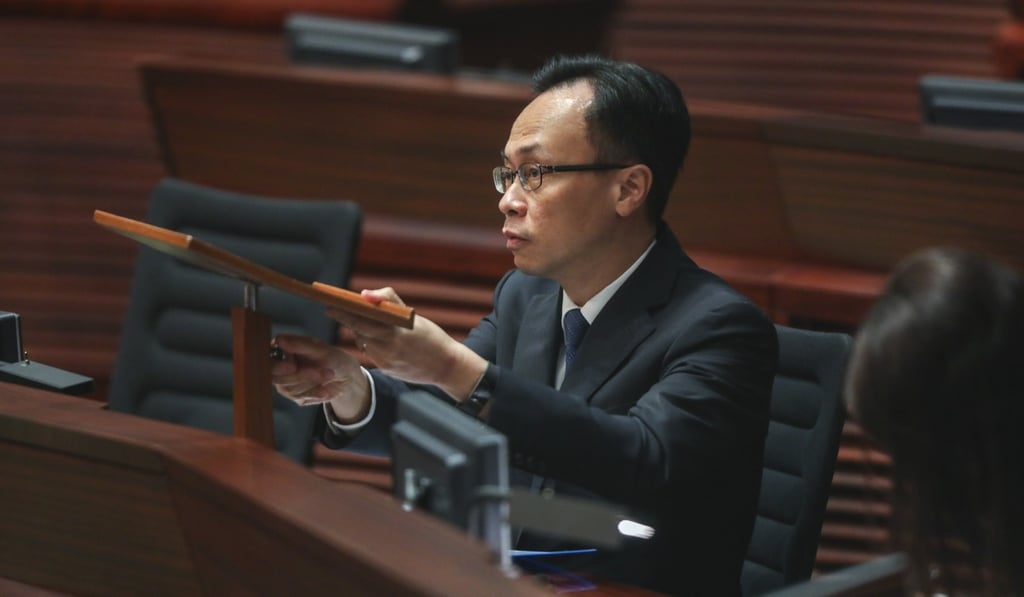 Patrick Nip said personal information ‘has been weaponised’. Photo: Xiaomei Chen