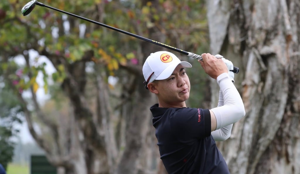 Atiwit “Jazz” Janewattananond shoots a 68 on his first day of the Hong Kong Open. Photo: SCMP \ K.Y. Cheng