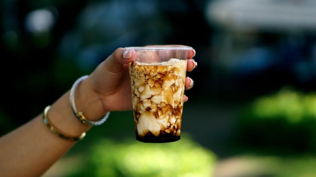 Taho is silken tofu served with tapioca and brown sugar syrup. Photo: AJ Bolando Taho is silken tofu served with tapioca and brown sugar syrup. Photo: AJ Bolando