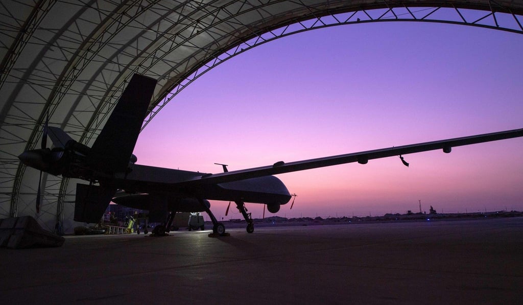 A US MQ-9 Reaper was used in the air strike that killed Iranian military chief Qassem Soleimani. Photo: AFP A US MQ-9 Reaper was used in the air strike that killed Iranian military chief Qassem Soleimani. Photo: AFP