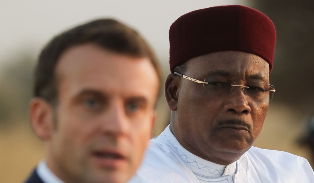 France's President Emmanuel Macron (L) and Niger's President Mahamadou Issoufou (R). Photo: AFP France's President Emmanuel Macron (L) and Niger's President Mahamadou Issoufou (R). Photo: AFP