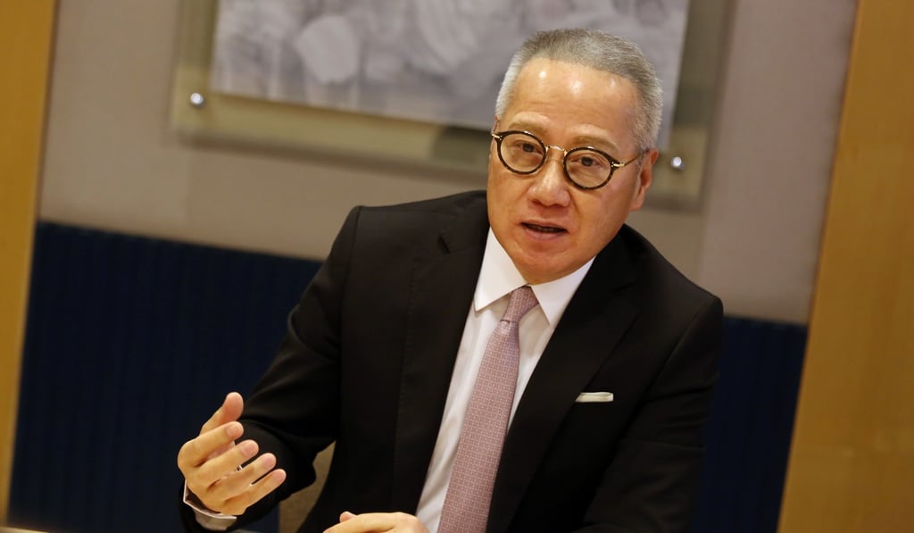 Community Chest Campaign Committee chairman Simon Kwok says anti-government protests have hurt efforts to raise donations: Photo: Jonathan Wong