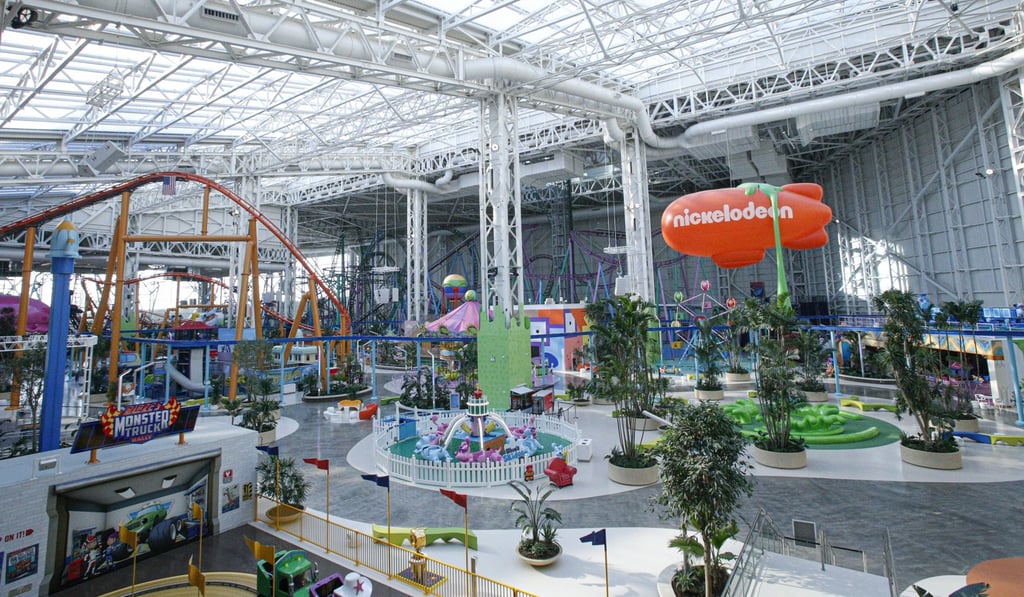 The Nickelodeon Universe park at the American Dream. Photo: AFP
