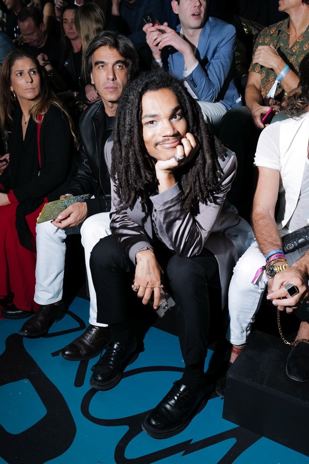 Luka Sabbat at the Dior Men autumn 2020 show in Miami. Photo: David X Prutting/BFA.com