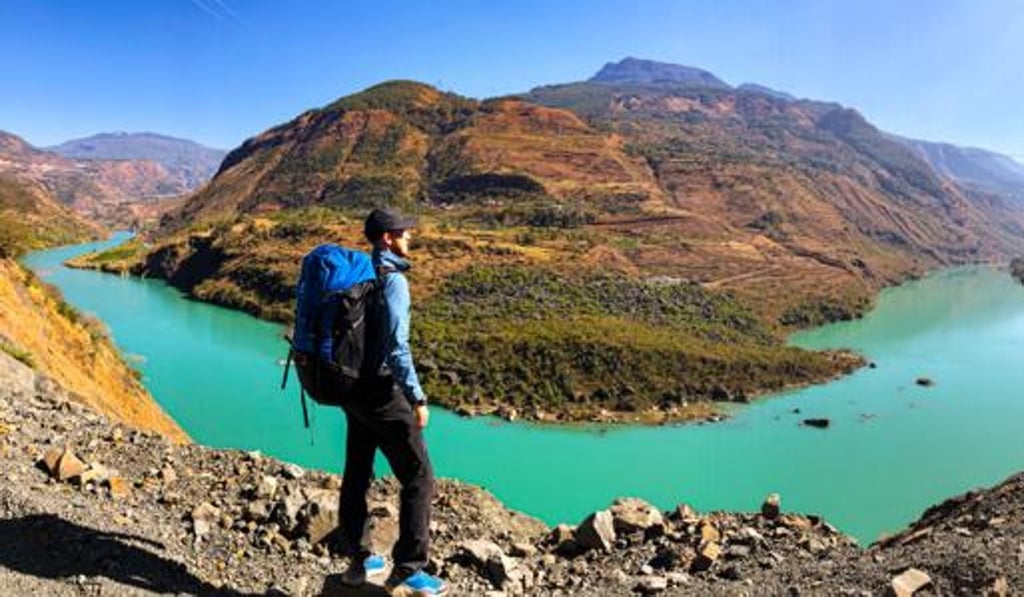 Ash Dykes along the Yangtze River in China. Photo: Handout