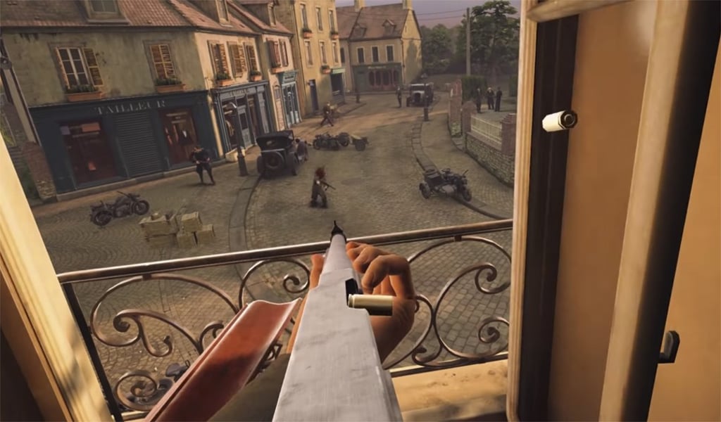 A screen capture of Medal of Honour: Above and Beyond. Source: YouTube