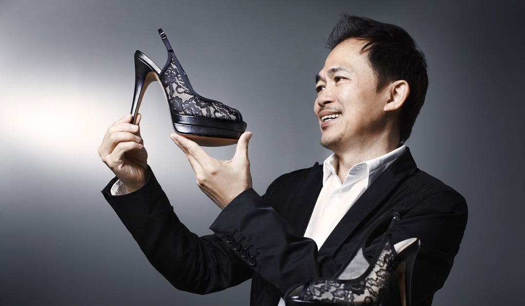 Lewré Lew shows his exquisitely crafted design for Kate Middleton.