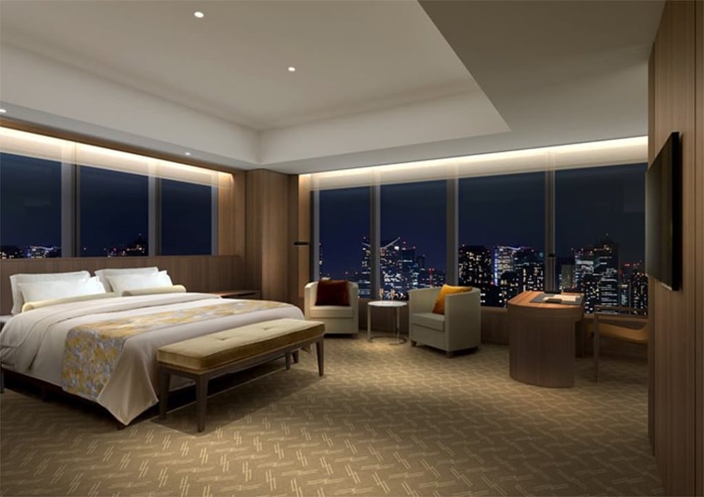 A room in the Prestige Tower. A room in the Prestige Tower.