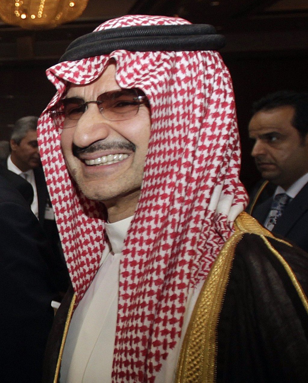 Prince Al-Waleed bin Talal at a conference in Athens, Greece. Photo: EPA-EFE