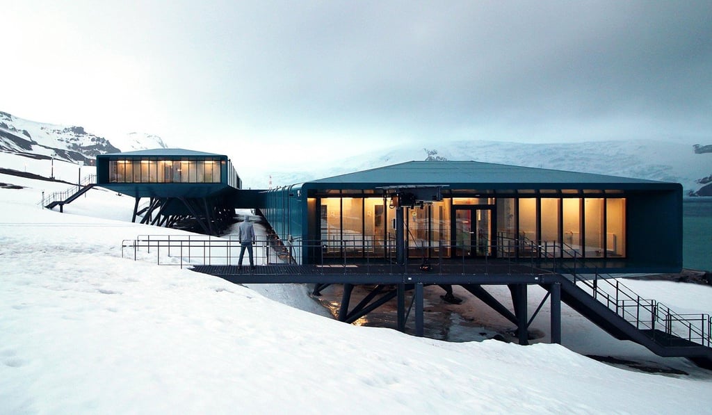 Scientists will use the base to study microbiology, glaciers, and climate, among other areas. Photo: EPA Scientists will use the base to study microbiology, glaciers, and climate, among other areas. Photo: EPA