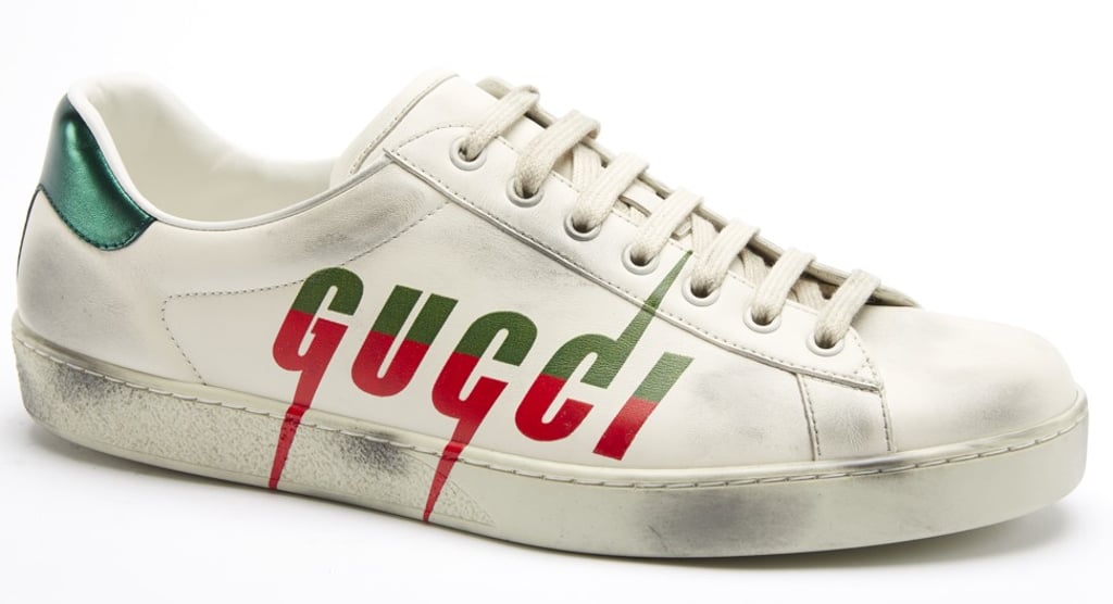 Gucci’s pre-dirtied sneakers. Photo: Handout