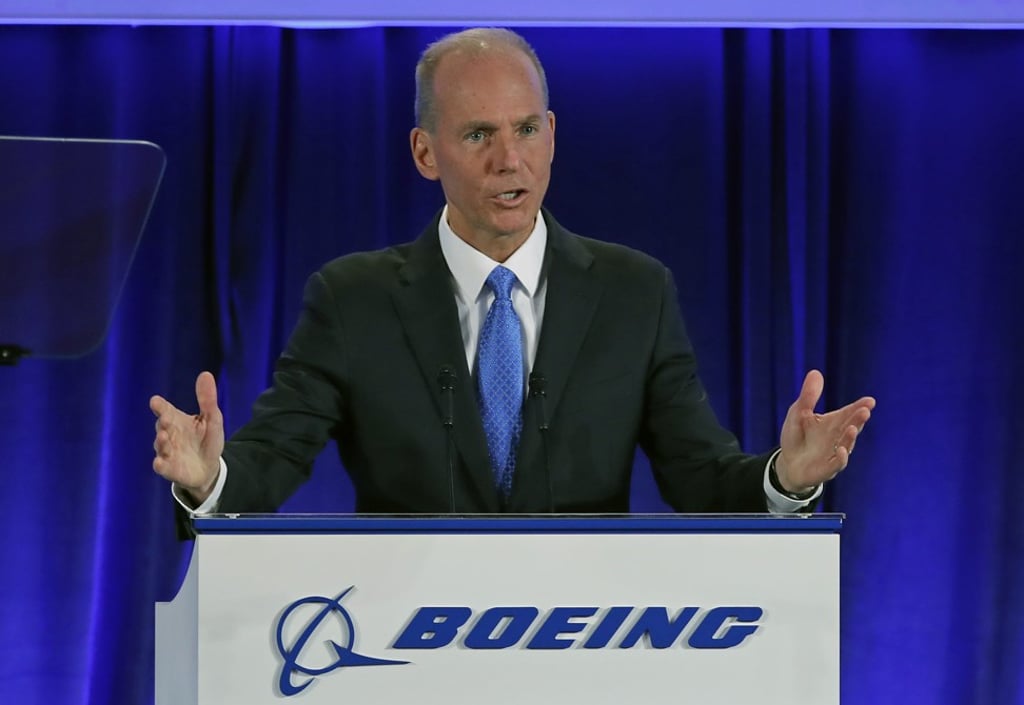 Dennis Muilenburg’s axing as Boeing CEO has thrust David L. Calhoun into the hot seat at the world’s largest aerospace company. Photo: EPA-EFE