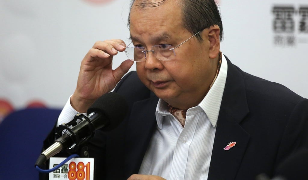 Matthew Cheung said district councils should not be platforms for political expression. Photo: Jonathan Wong