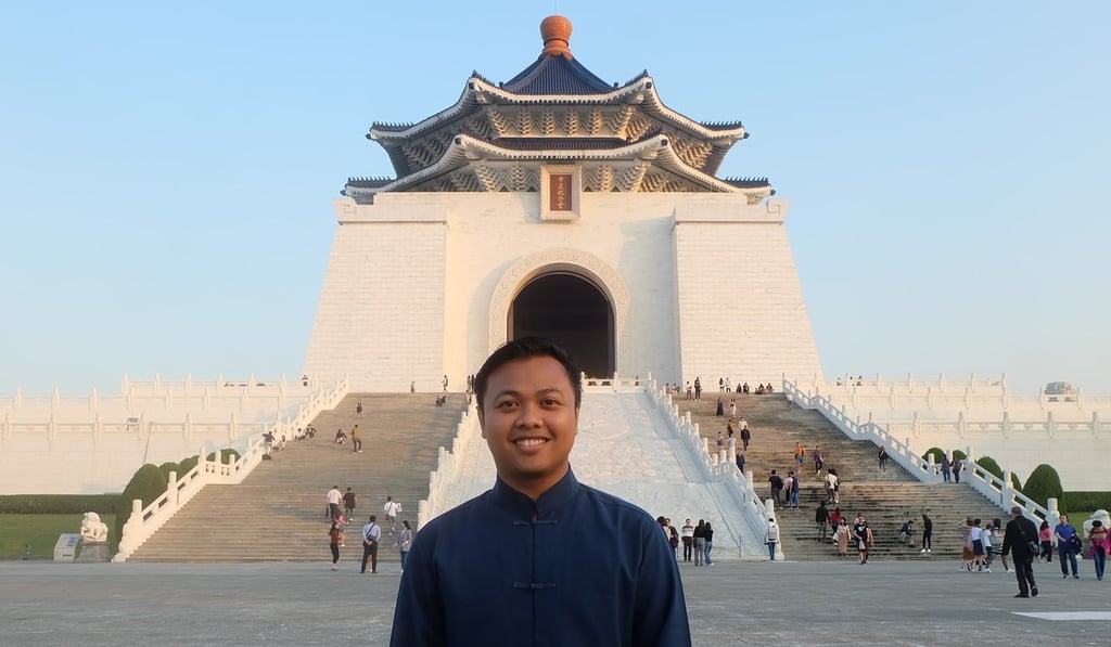 Indonesian journalist Teddy Tri Setio Berty, 25, is on a six-month Taiwanese government scholarship to study Mandarin in Taipei. Photo: Randy Mulyanto