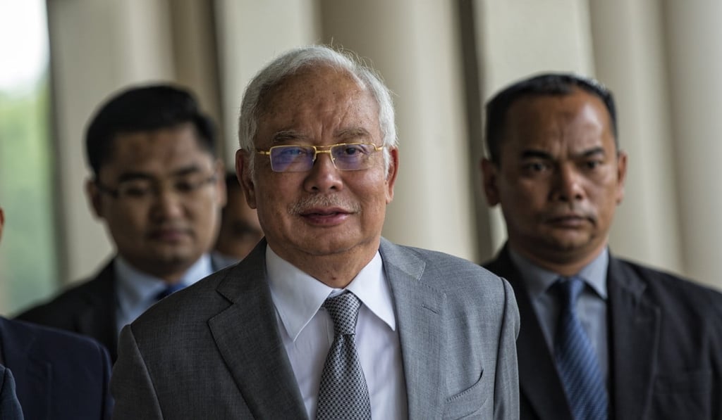 Former Malaysian Prime Minister Najib Razak arrives at the courthouse in Kuala Lumpur. Photo: EPA-EFE Former Malaysian Prime Minister Najib Razak arrives at the courthouse in Kuala Lumpur. Photo: EPA-EFE