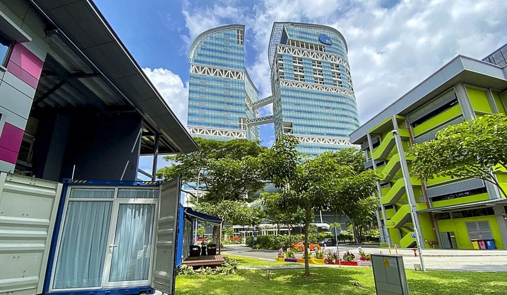 The Shipping-Container Hotel’s 300 square foot cabins are being marketed at office employees working late and business travellers. Photo: Handout The Shipping-Container Hotel’s 300 square foot cabins are being marketed at office employees working late and business travellers. Photo: Handout